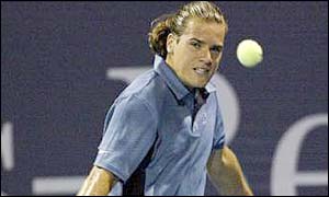 Tommy Haas in action