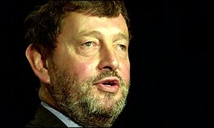 Home Secretary David Blunkett