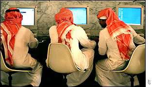 Saudi net users, AP