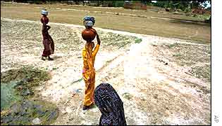 Drought stricken well