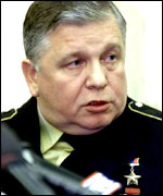 Chief of staff Mikhail Motsak and his boss, Fleet commander Vyacheslav Popov were sacked by President Putin