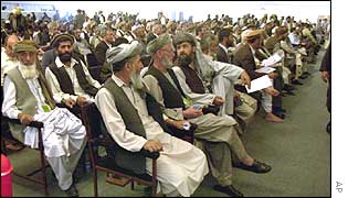 Members of the loya jirga