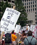 Protestors in Washington