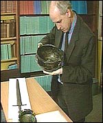 Conservation work is underway on many artefacts