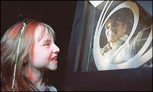 Jaws and a young fan