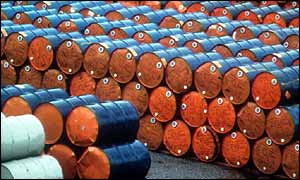 Oil barrels