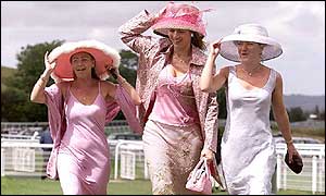 Women at 'Glorious Goodwood' races