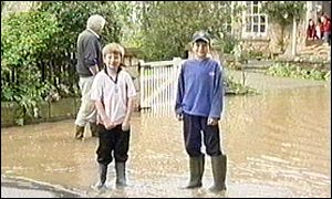 Flooding in Pickering, North Yorkshire