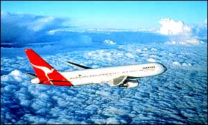 Qantas plane 