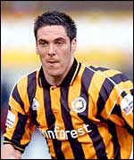 Boston striker Daryl Clare