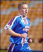 Carlisle striker Richie Foran