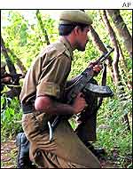 Indian forces in Kashmir