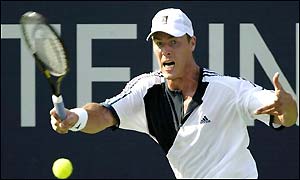 Russian Marat Safin, defeated by Guillermo Canas at the Toronto Masters