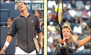 David Nalbandian is beaten in the quarter-finals