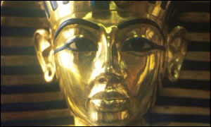Tutankhamen's death mask
