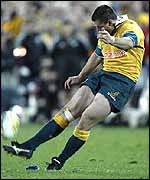 Matthew Burke kicked Australia to glory