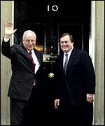 Dick Cheney and John Prescott