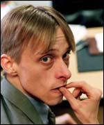 Mackenzie Crook, Gareth in BBC Two's The Office
