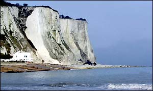 The white cliffs of Dover