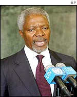 UN Secretary-General Kofi Annan
