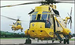 RAF helicopter