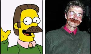 Ned Flanders and lookalike