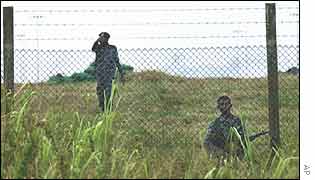 Sri Lankan military camp