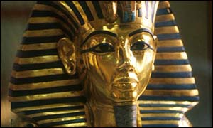 The Egyptian Museum holds Tutankhamen's death mask