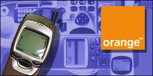 Orange phone and logo