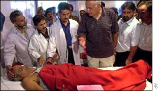 Indian Chief Minister of Jammu and Kashmir State, Farooq Abdullah