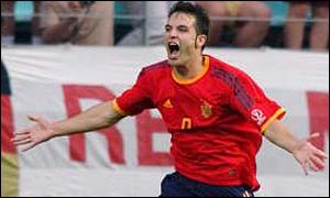 Spain striker Fernando Morientes