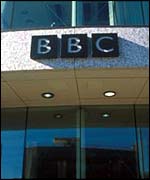 BBC sign at TV Centre