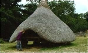 Castell Henllys roundhouse courtesy of York University