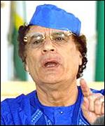 Muammar Gaddafi, Libyan leader