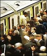London Underground passengers