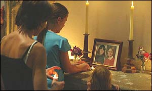 Vigil for the missing girls