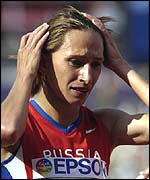 Olga Yegorova wins the World 5,000m title despite testing positive for drugs