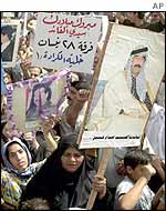 Pro-Saddam rally in Baghdad