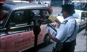 Traffic warden