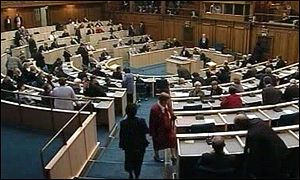 Scottish Parliament chamber
