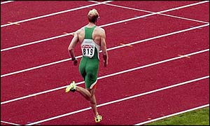 Paul Brizzel failed to qualify in the 200 metres