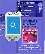 Screen grab of an ad