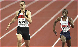 Schultz ended 16 years of British dominance in the men's 400m