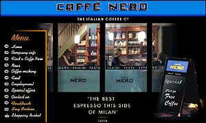 Caffe Nero front of shop