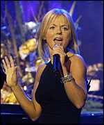 Singer Geri Halliwell 