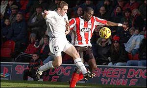 Darren Powell in action for Brentford