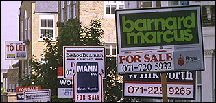 For sale signs