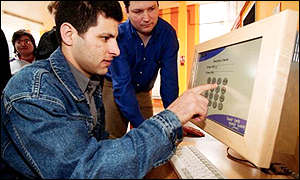 Electronic voting trial in practice