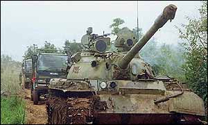 Ugandan army in southern Sudan