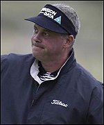 Darren Clarke recorded a second round 74
